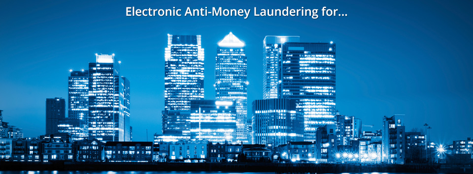 Sanctions screening and electronic anti-money laundering for